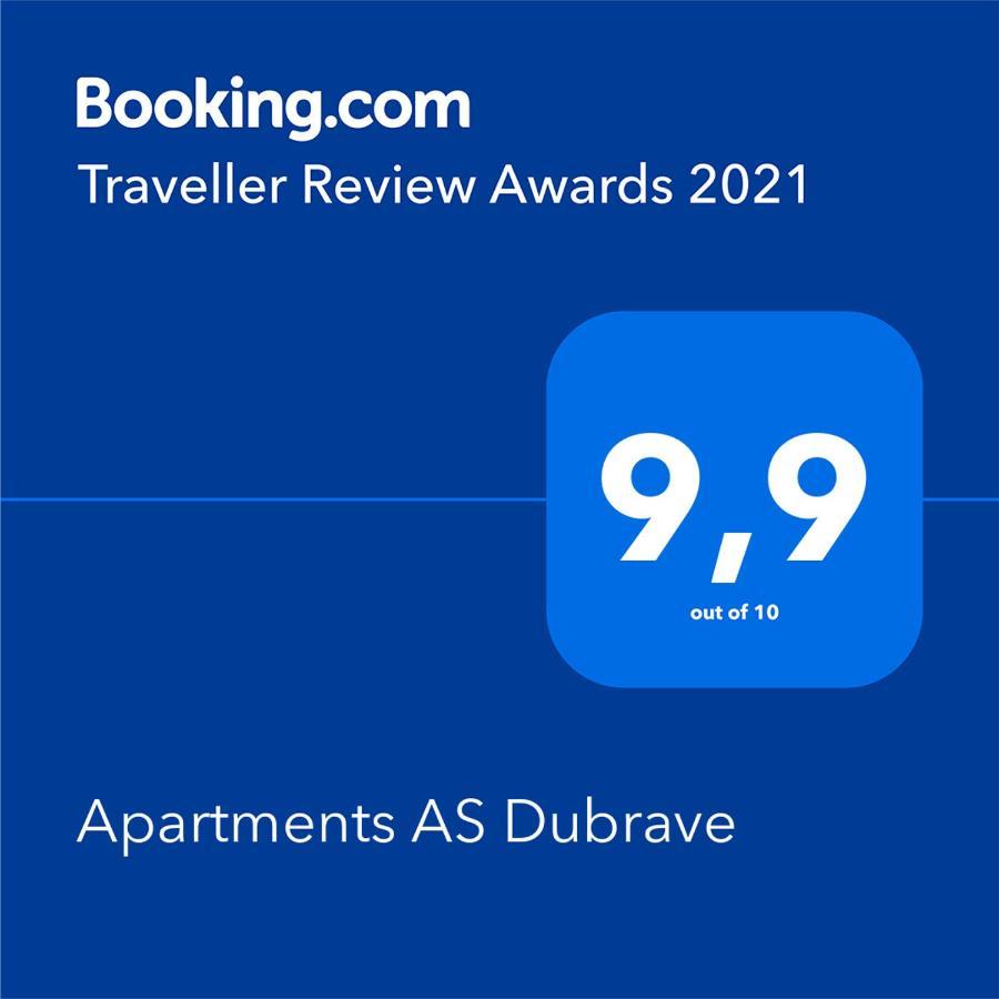 Apartments As Dubrave Dubrave Gornje Екстериор снимка